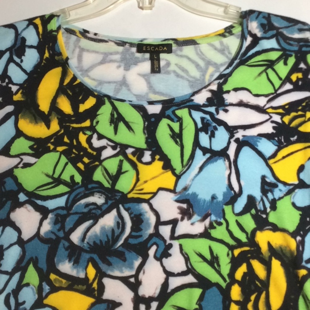 Authentic Escada Multi Color Top. - image 5